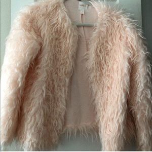 Cat And Jack Pink Fur Jacket